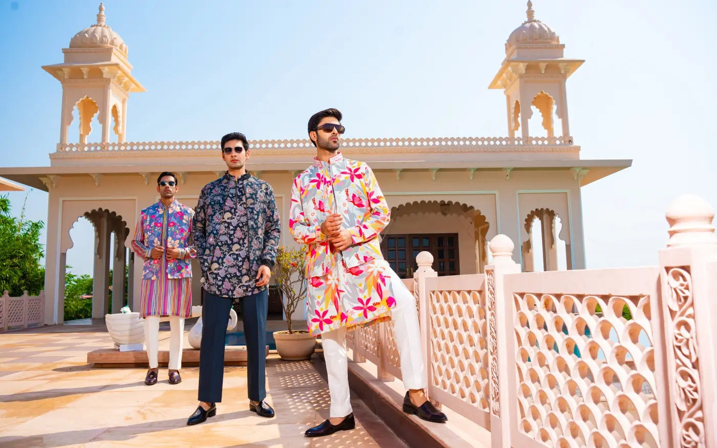 7 Monsoon-Friendly Kurta Pajama with Jacket for Weddings