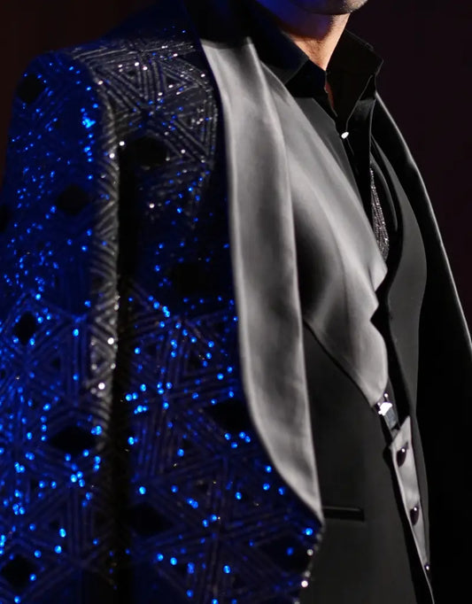 Midnight Luxe Sequin Tuxedo