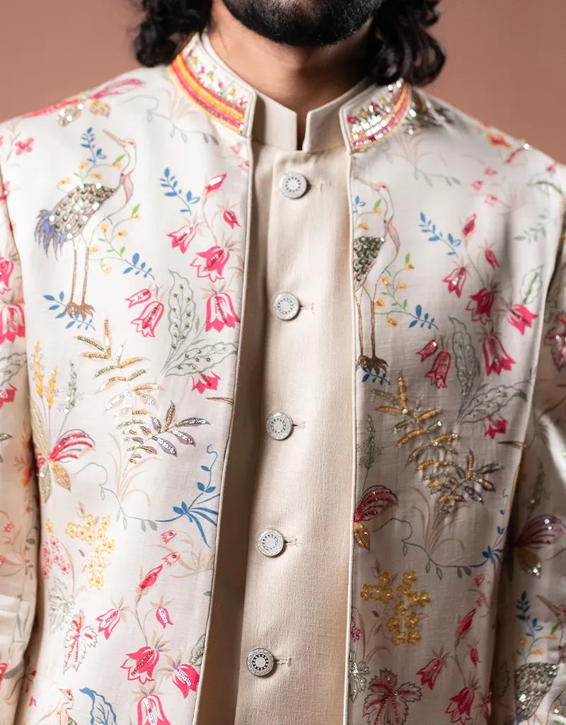 Kalamkari Indo-Western Set