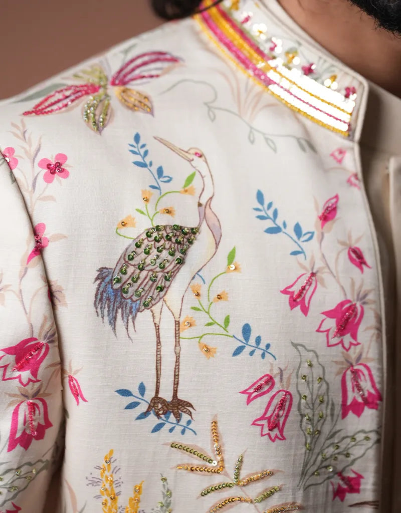 Kalamkari Indo-Western Set