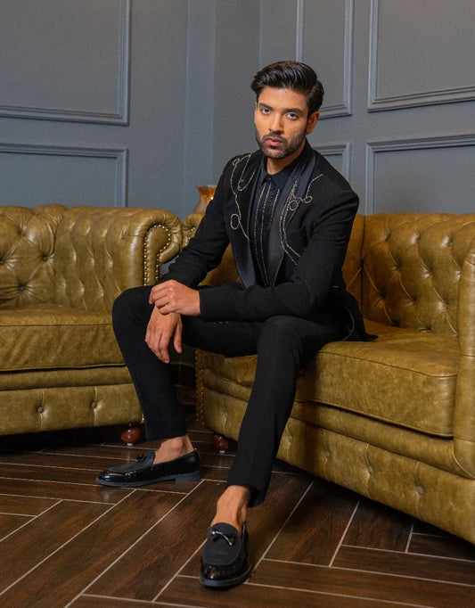 Radiant Black Suit