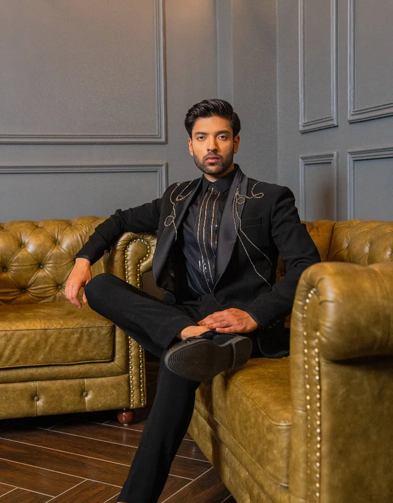 Radiant Black Suit