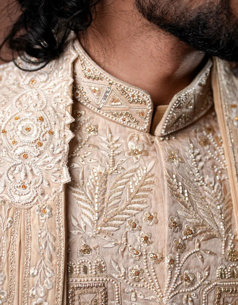 Royal Silk Sherwani Set