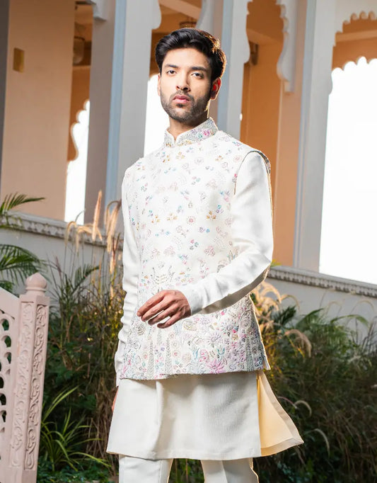 Garden Gala Waistcoat Ensemble