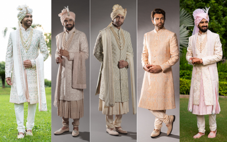 5 In-trend Indian Groom Sherwanis for 2022 Weddings