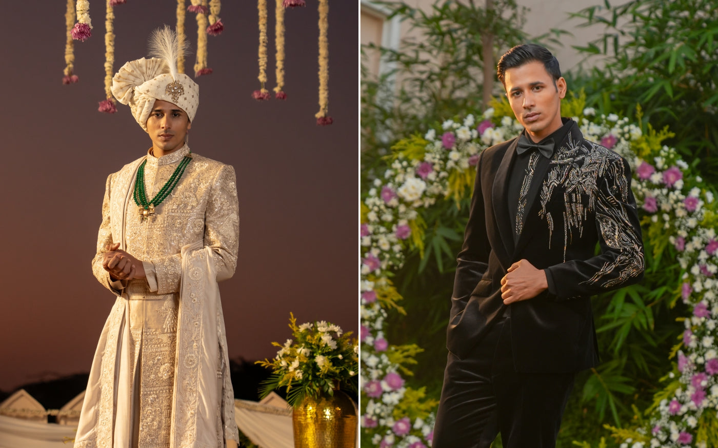 Styling Tips: When to Wear a Sherwani vs Indo-Western vs Tuxedo