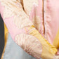 Abstract Embroidered Kurta Set