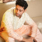 Blush Radiance Mirrorwork Kurta