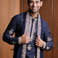 Midnight Majesty Embroidered Kurta Set