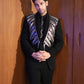 Noir Wave Embellished Tuxedo