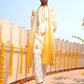 Marigold Work Kurta Set