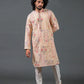 Khadi Mirror Work Kurta