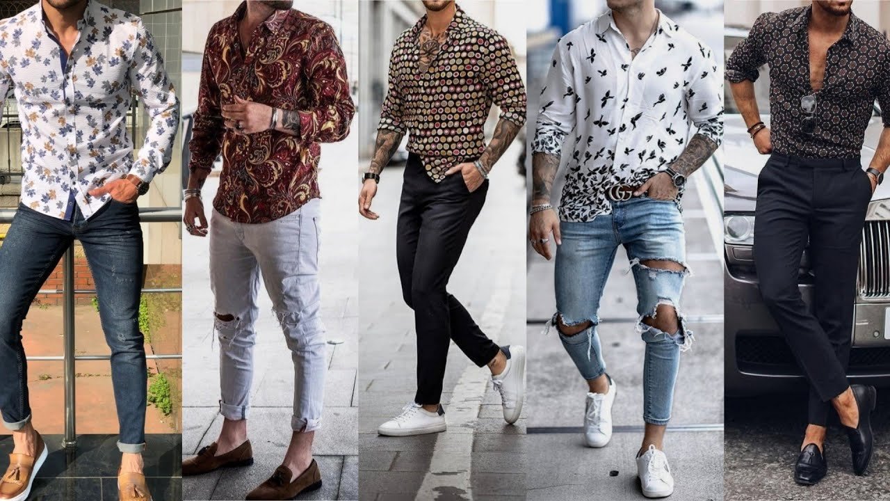 How to wear a printed shirt