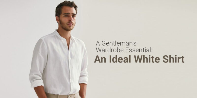 A Guide on Styling a Men’s Wardrobe With an Ideal White Shirt