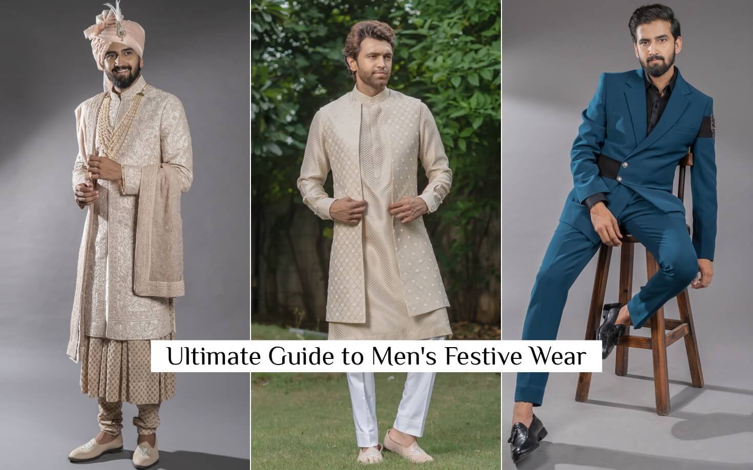 The Ultimate Guide To Men's Festive Wear | The HUB